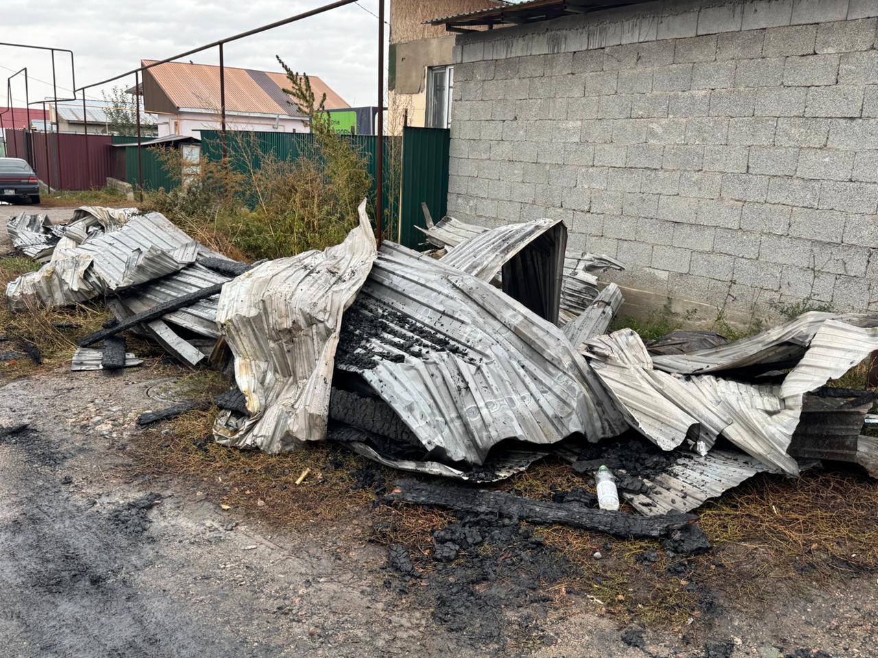 Беспредел в Талгаре: как сейчас выглядит сгоревший дом убитого Шерзата